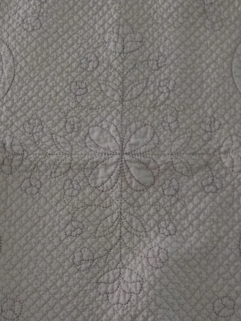 Handmade Hand-Embroidered Quilted Baby Blanket Lap Quilt - 34